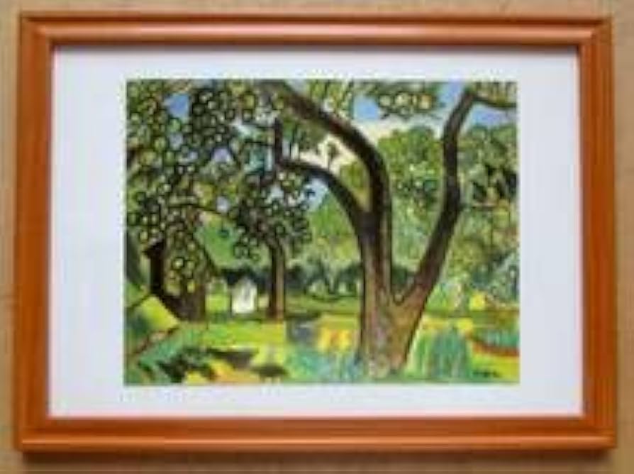 鈴木信太郎、花、希少画集画、新品額付 【公式通販】