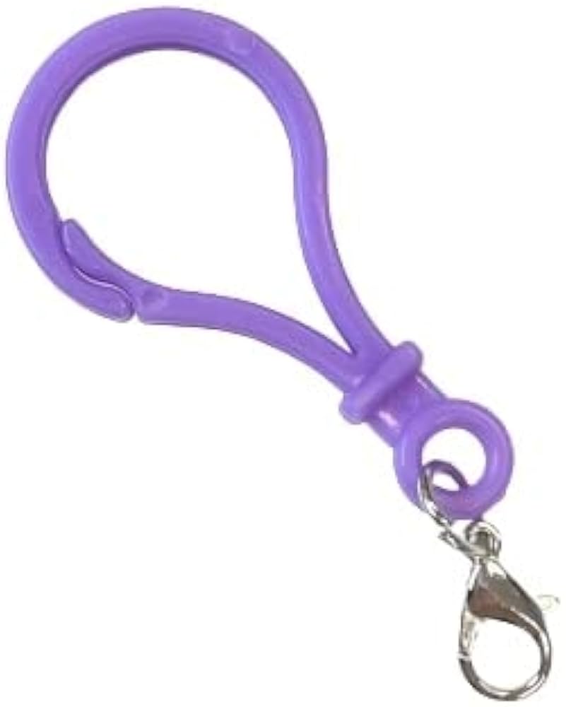 Amazon.co.jp: 【プラスチックナスカン】 パープル カラフル フック