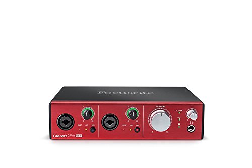 Amazon.co.jp: Focusrite Clarett 2Pre USB 10-In/4-Out オーディオ