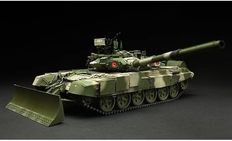 Amazon | モンモデル 1/35 ロシア主力戦車T-90 TBS-86ドーザーブレード