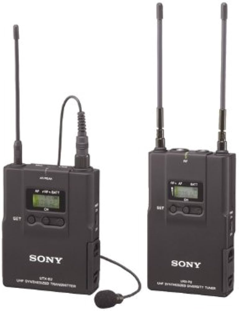 Amazon.co.jp: SONY UHFワイヤレスマイクロホンパッケージ UWP-V1