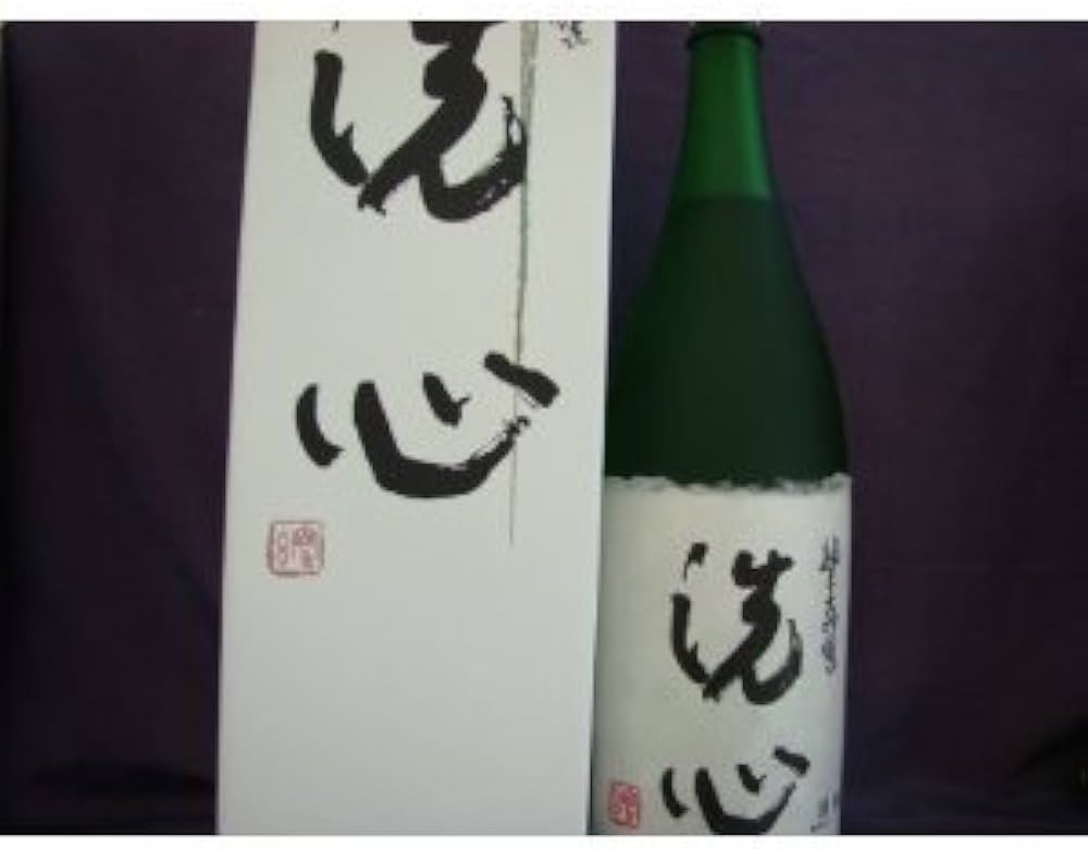 Amazon.co.jp: 朝日山 純米大吟醸 洗心 1800ml : 食品・飲料・お酒