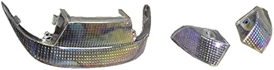 ライブDio-ZX クリアテールレンズ&レインボーウインカーレンズ