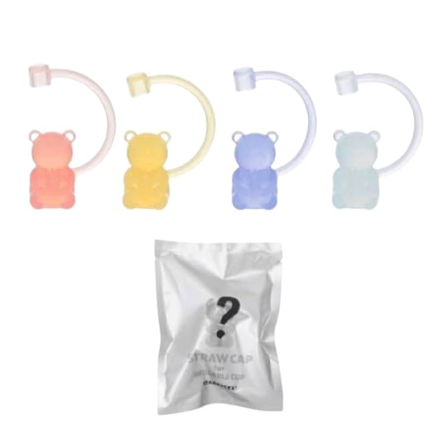 ミステリーカラーチェンジングリユーザブルカップ ストローキャップ