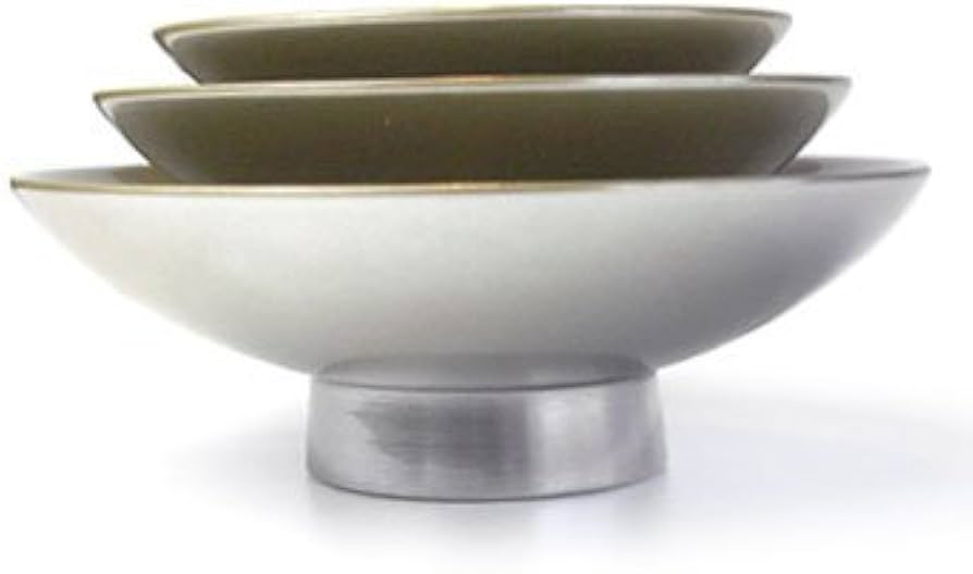 Amazon.co.jp: 銀盃 三つ組盃 銀のさかずき : ホーム＆キッチン