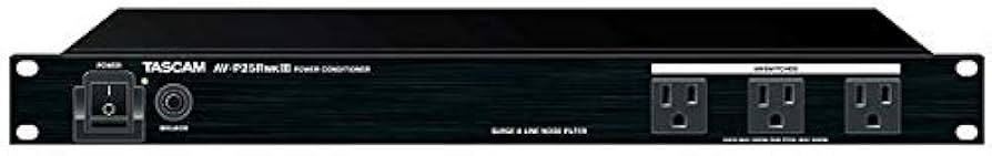 Amazon | TASCAM (タスカム) パワーディストリビューター AV-P25RMKIII