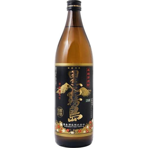Amazon.co.jp: 霧島酒造 黒霧島25° 900ml瓶 : 食品・飲料・お酒