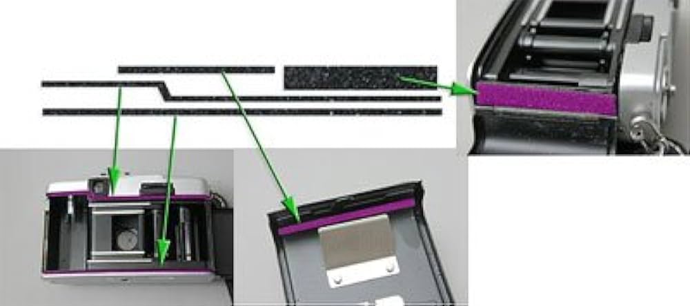 Amazon.co.jp: Olympus Pen EE2/EE3 用カット済みモルト貼り替えキット