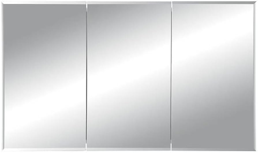 Amazon.com: Jensen 255048 Horizon Frameless Medicine Cabinet, Tri