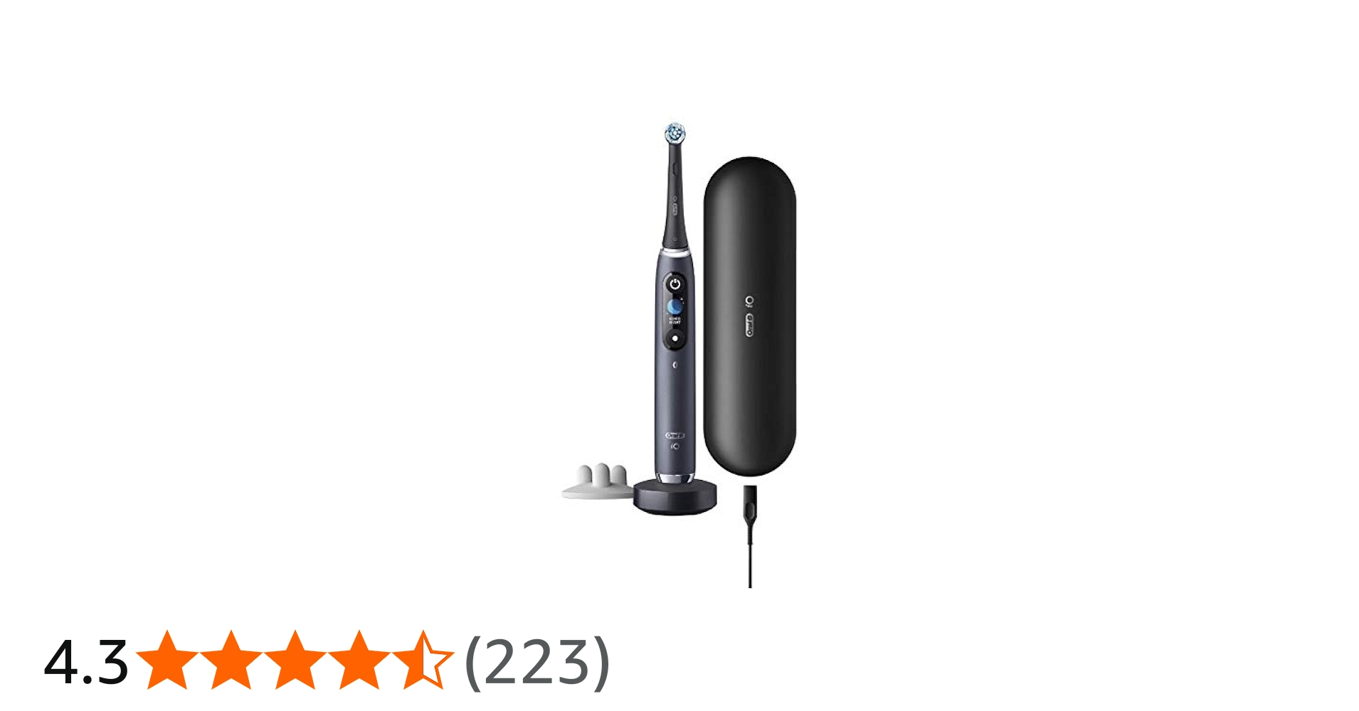 Amazon.co.jp: ブラウン 電動歯ブラシ オーラルB iO9 iOM92B22ACBK