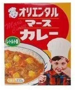 オリエンタルマース即席カレー⭐︎ホーロー看板 オリエンタルマース