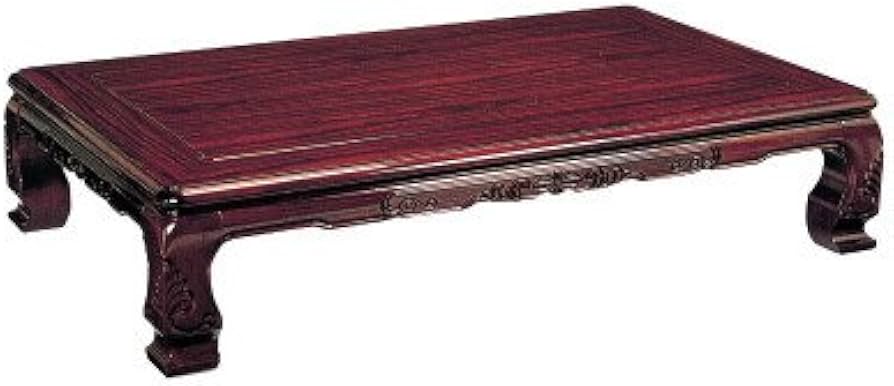 Amazon｜ローテーブル/座卓/座敷机 純和風座卓 150巾長方形 宝来（ほう