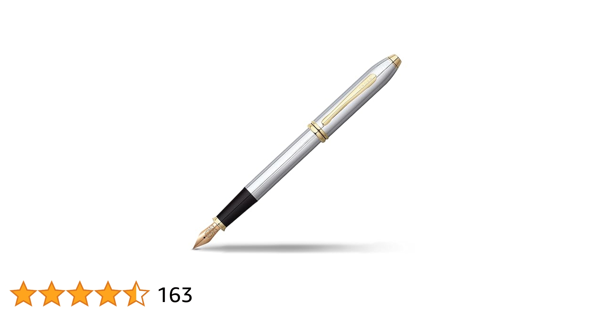 クロス タウンゼント 23Kゴールドプレート 500本 限定 万年筆 字幅 M