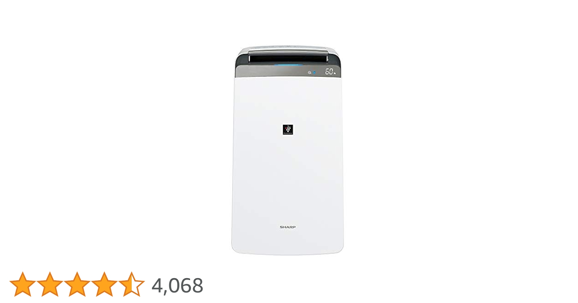 シャープ衣類乾燥除湿機18L / プラズマクラスター7000 CV-L180-W