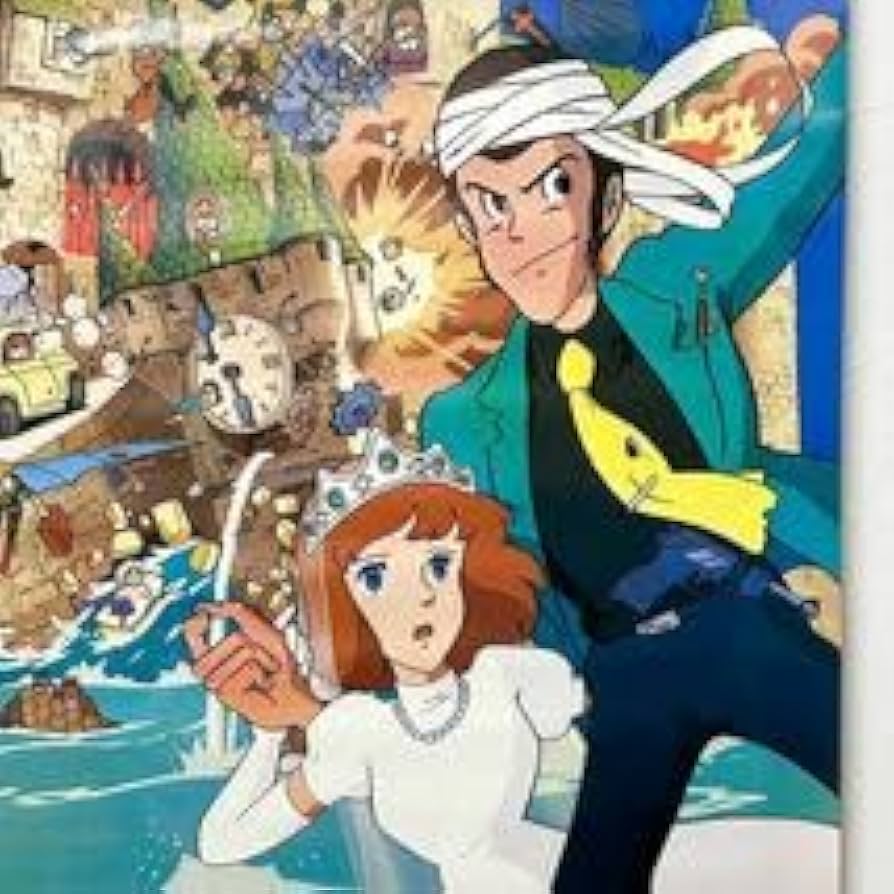 Amazon.co.jp: 1788 ルパン三世 カリオストロの城 ポスター B2サイズ