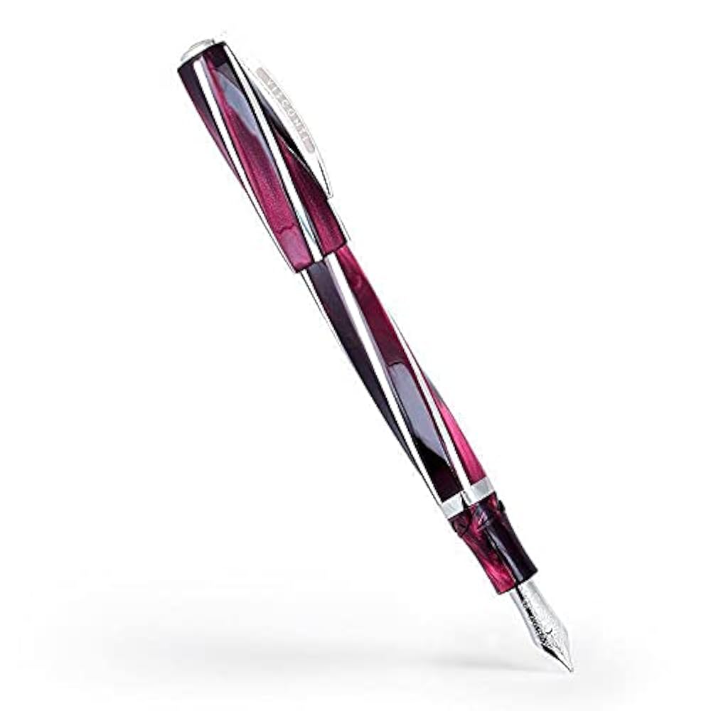美品＊ VISCONTI ディヴィーナロイヤル ローズパール 万年筆 F