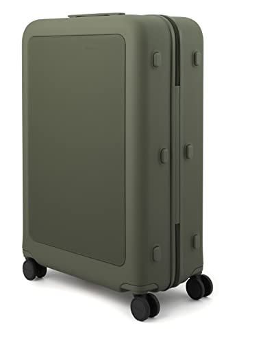 moln（モルン） キャリーオンスーツケース・モス（緑） 同色タグ付き