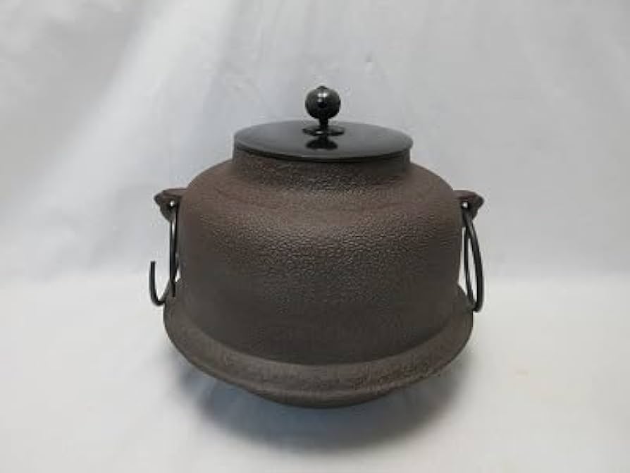 茶釜 『人間国宝 高橋敬典造』『棗釜』 共箱 茶道具 m29587521646_1