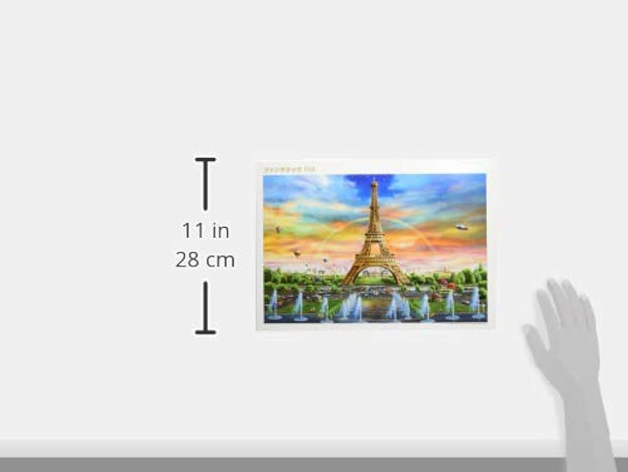 ファンタジック パリ 1000ピース ジグソーパズル Amazon.co.jp: 1000