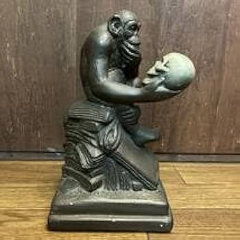 美品 60s ダーウィン スカル ドクロ モンキー ビンテージ 毛なみ 美品