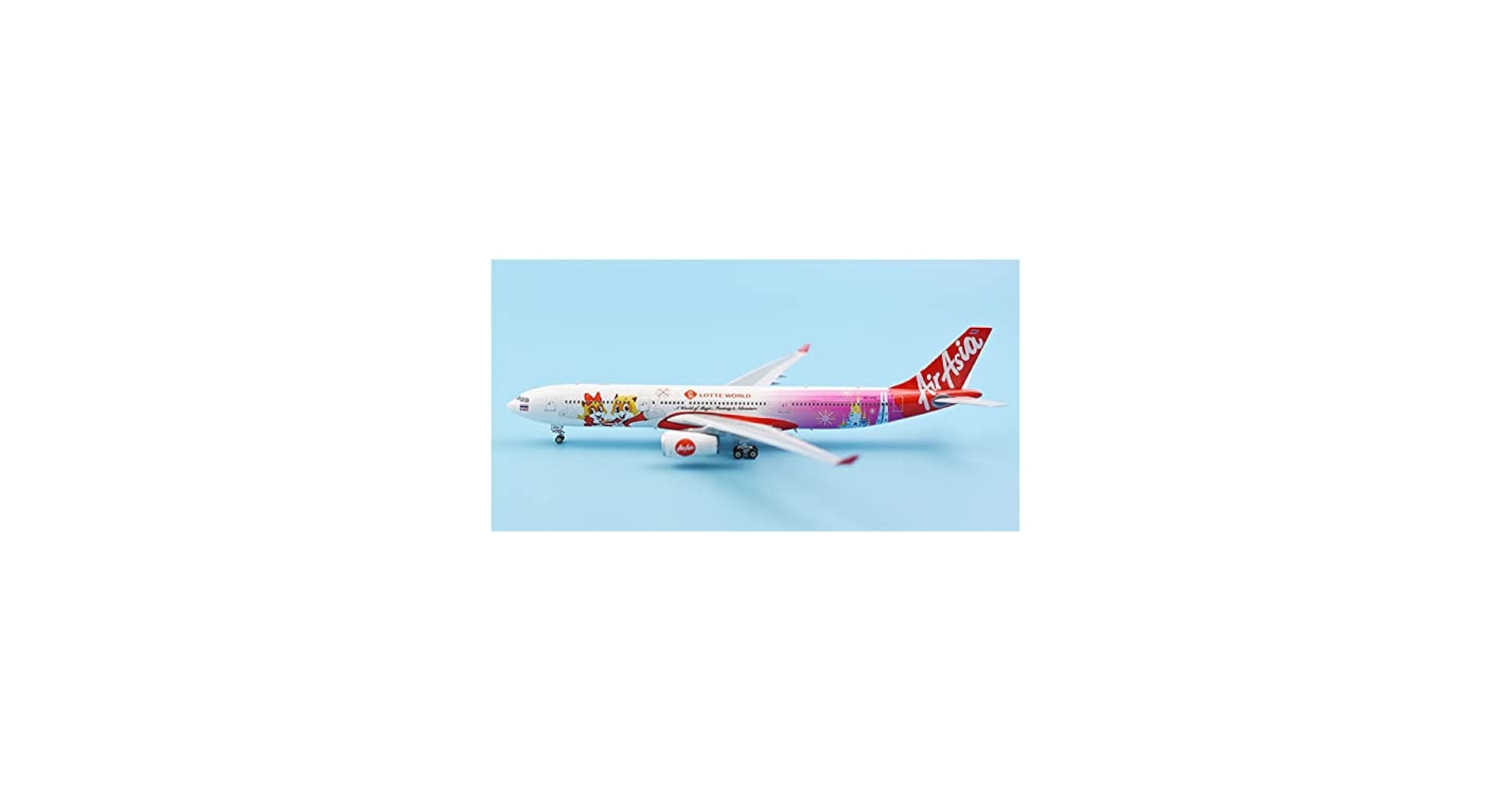 AirAsia AIRPORT PLAY SET (1:87 スケール) Mainan anak Airport