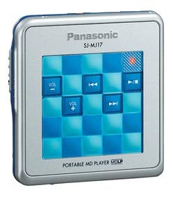 Amazon.co.jp: パナソニック ポータブルMDプレーヤー ブルー SJ-MJ17-A
