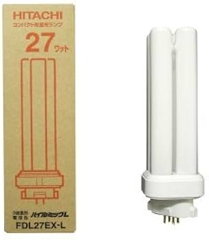 Amazon | 日立 コンパクト形蛍光ランプ 《パラライト2》 27W 3波長形