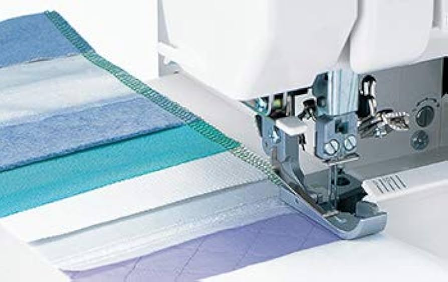 Amazon | ジューキ (JUKI) 2本針4本糸ウェーブロックミシン 【ベビ