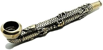 Amazon.co.jp: 真鍮 キセル（十二支）煙管 ブラス レトロ ゴールド