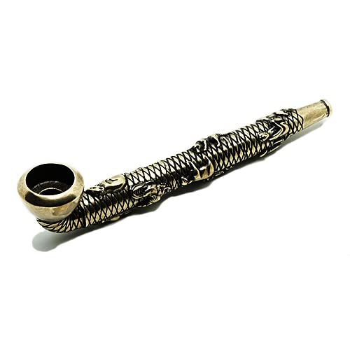 Amazon.co.jp: 真鍮 キセル（十二支）煙管 ブラス レトロ ゴールド