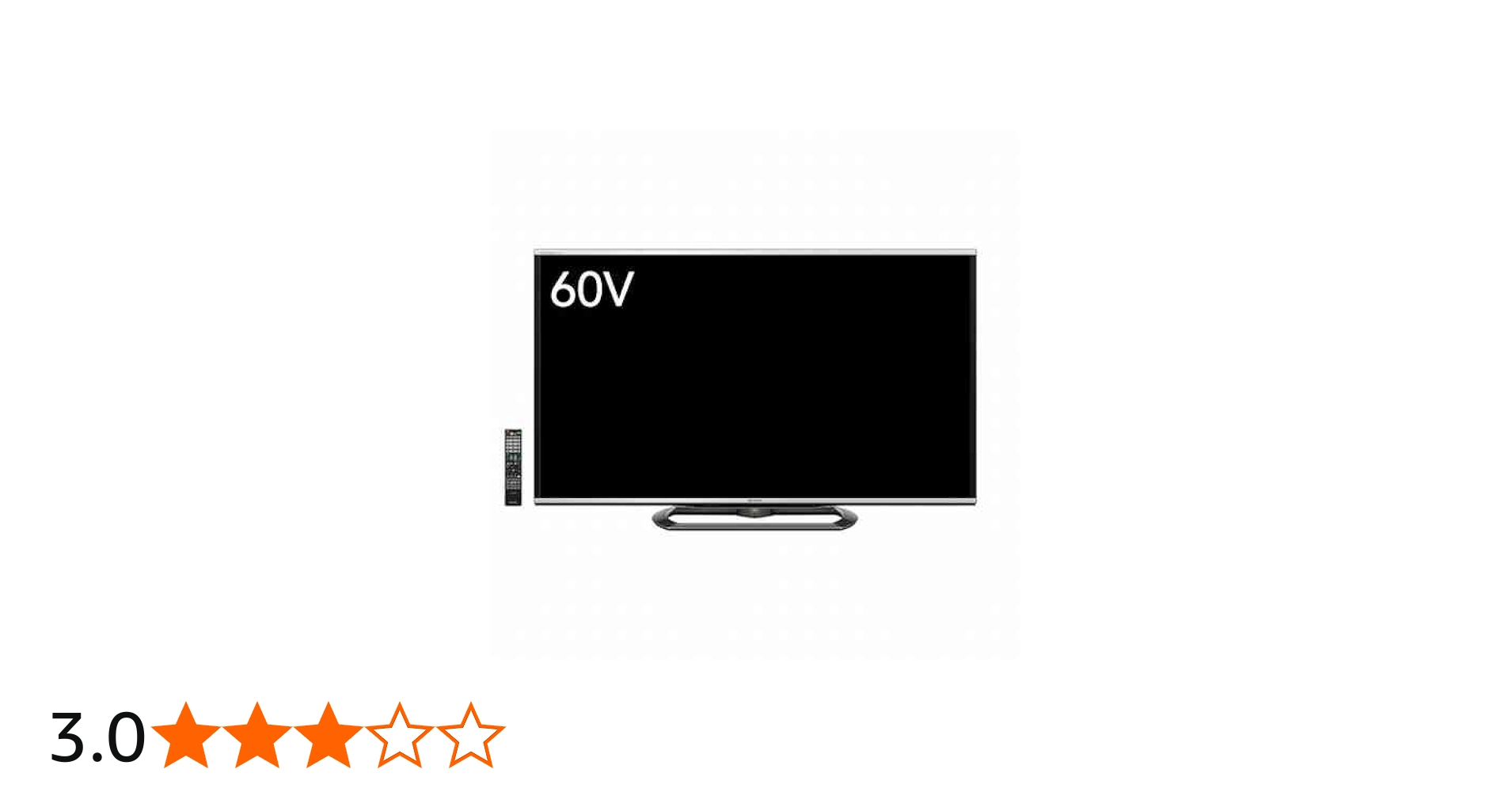 Amazon | シャープ 60V型 フルハイビジョン 液晶テレビ AQUOS