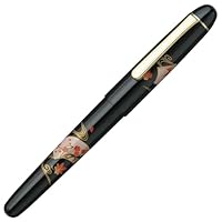 プラチナ万年筆 ＃3776センチュリー M字 蒔絵桜 ロジウムフィニッシュ