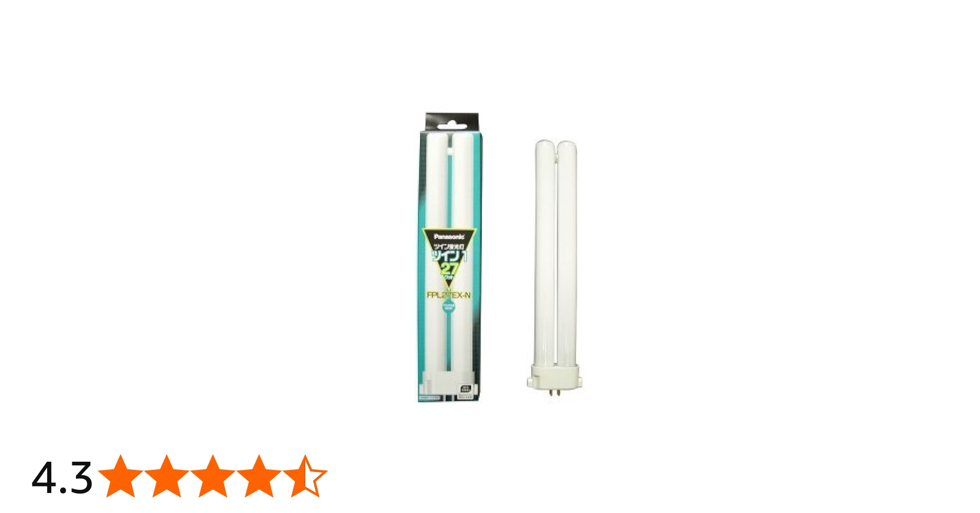 Amazon | パナソニック ケース販売 10個セット コンパクト形蛍光灯