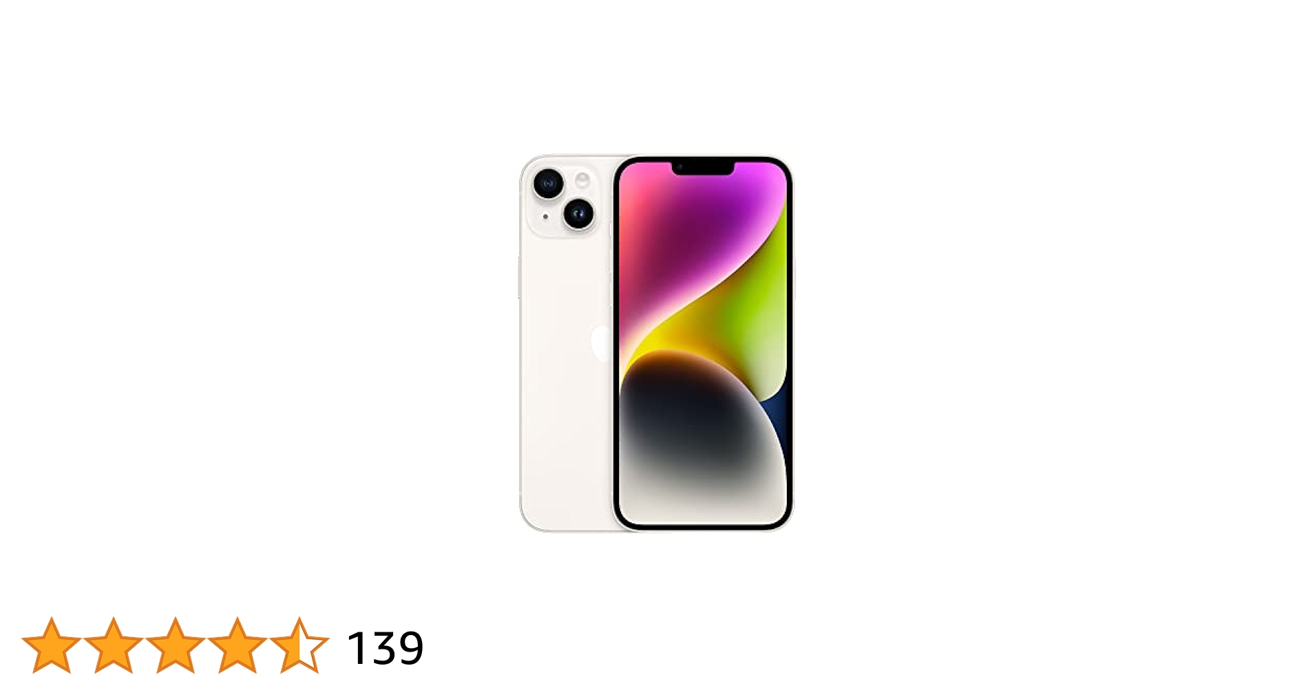 Apple iPhone 14 Plus 128GB スターライトSIMフリー 【公式通販】