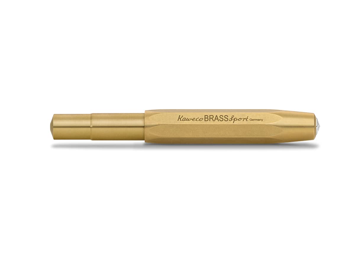 Amazon.co.jp: Kaweco カヴェコ ボールペン 水性 ブラス スポーツ BRRB