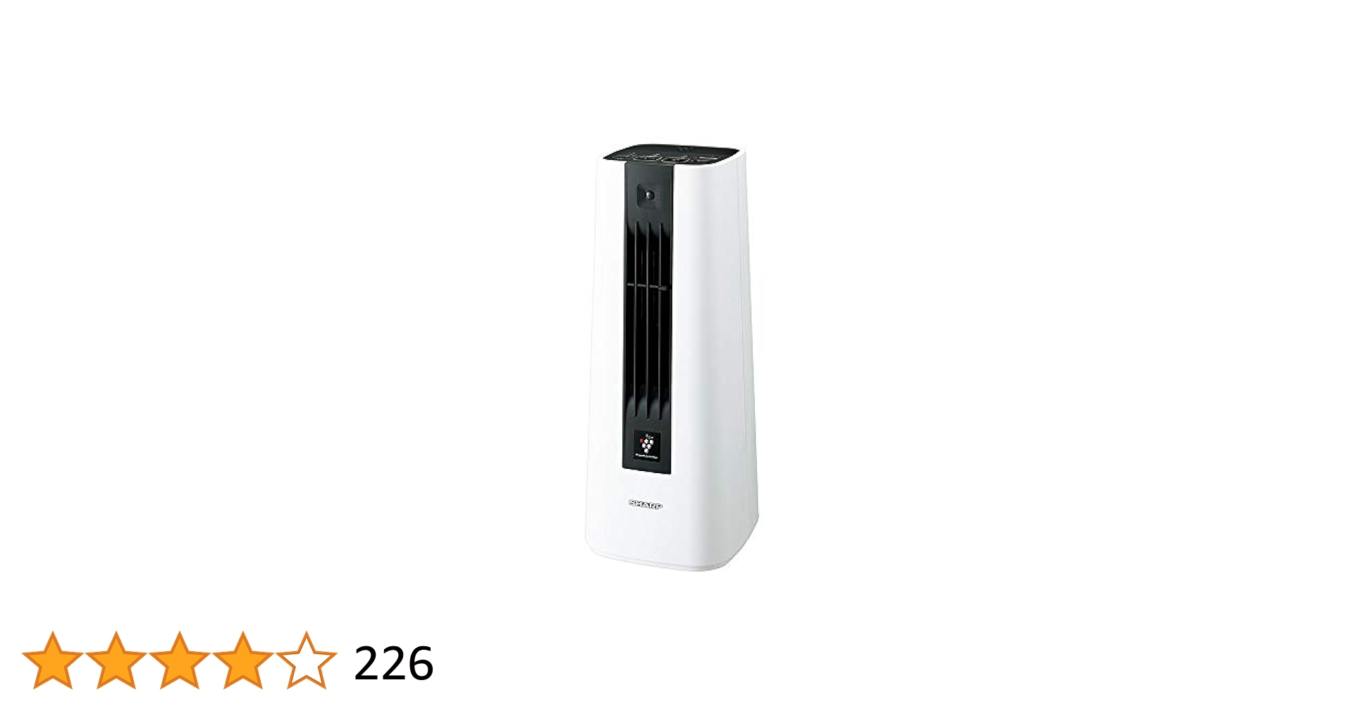 08/76-12 SHARP シャープ セラミックファンヒーター HX-DS1-W 2014年製