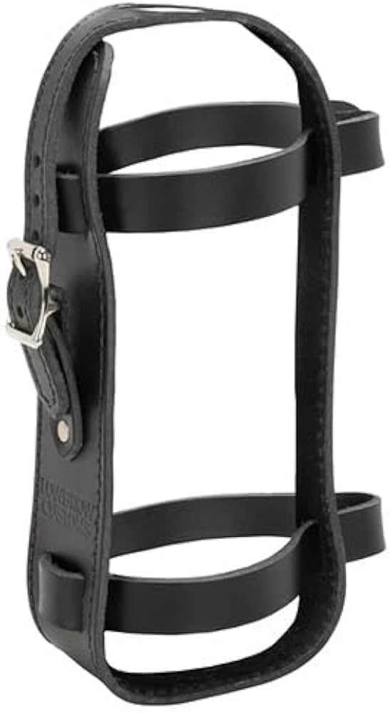 Amazon.co.jp: LOWBROW ガソリン携行缶専用 本革ホルダー 黒 ブラック