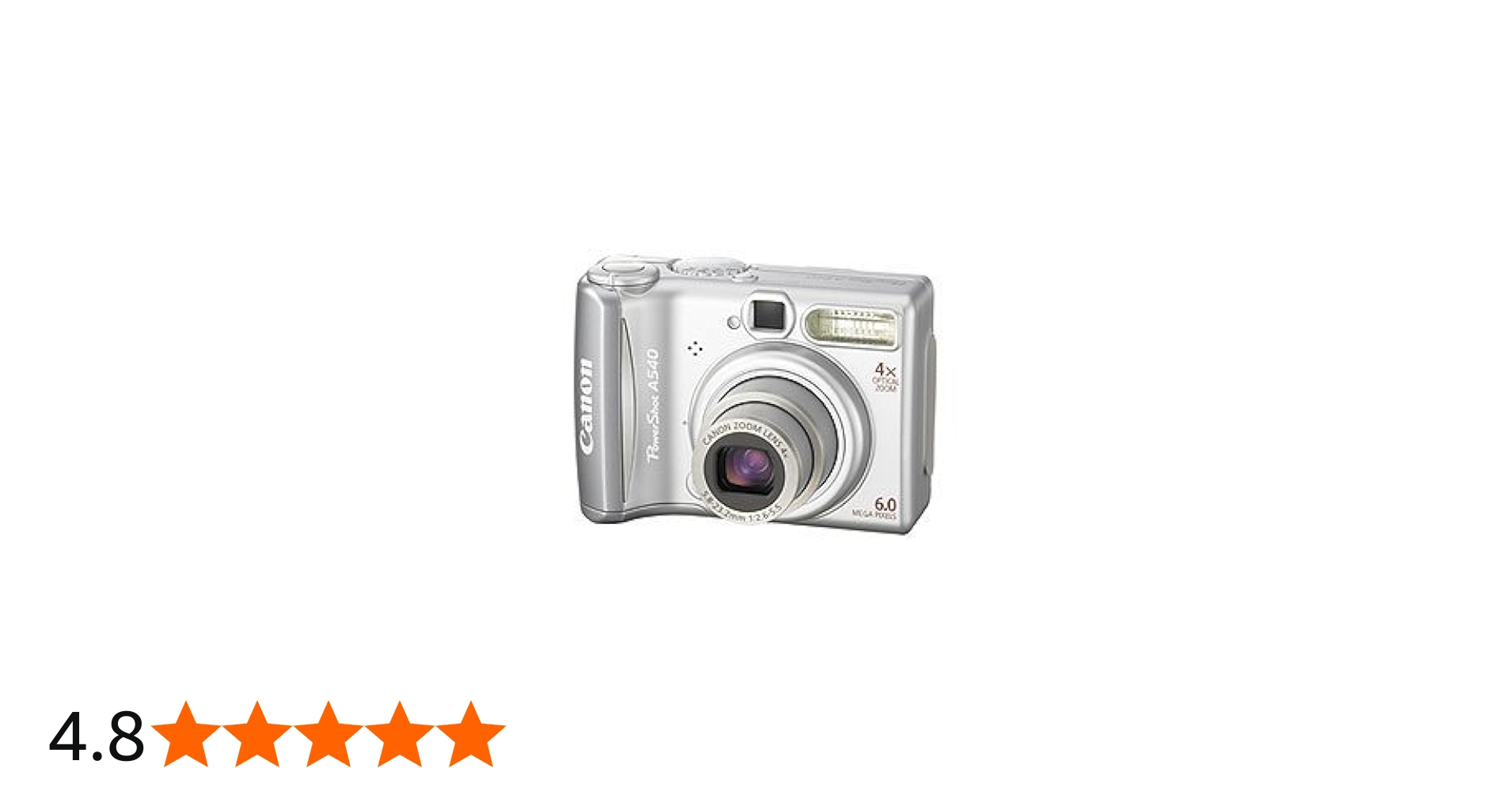 Amazon | Canon デジタルカメラ powershot A540 600万画素 単三電池