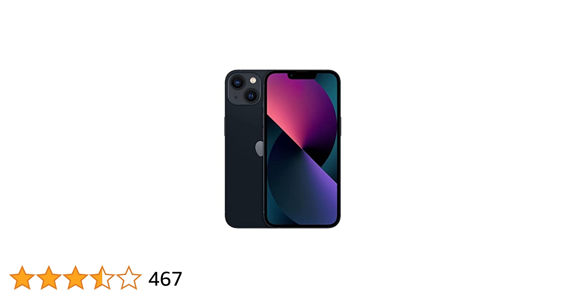 iPhone 13 mini ミッドナイト 本体（箱付き） 箱付】iPhone 13 256GB