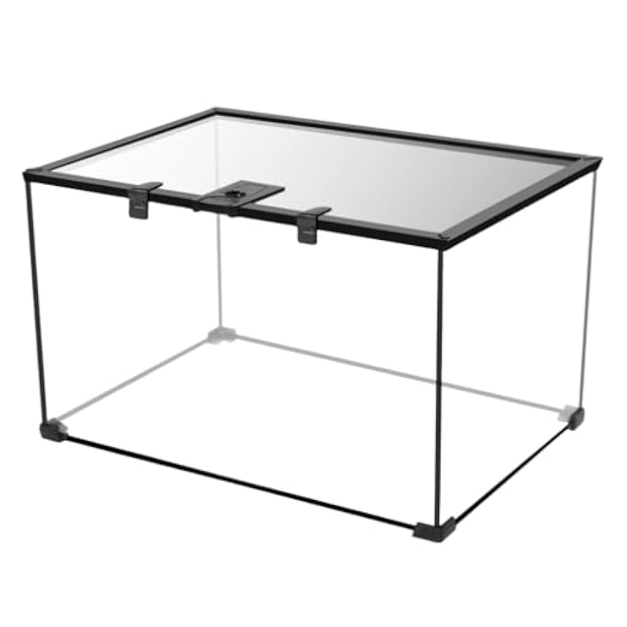 90x45x45cm爬虫類両生類飼育ケージ、組み立て式ガラス飼育ケージ卸販売