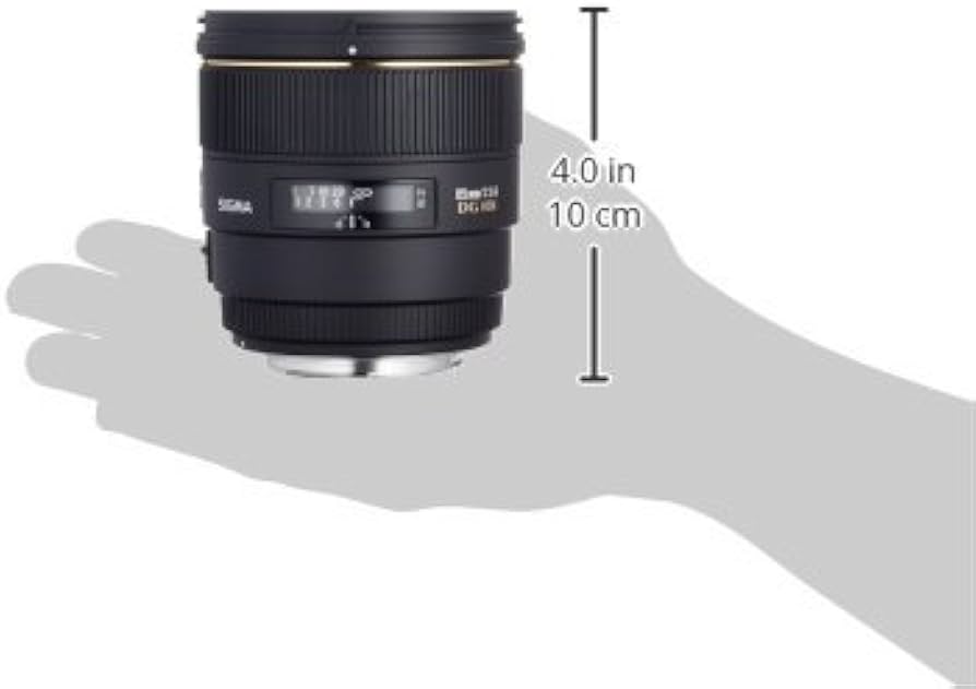 Amazon.com : Sigma 85mm f/1.4 EX DG HSM Large Aperture Medium