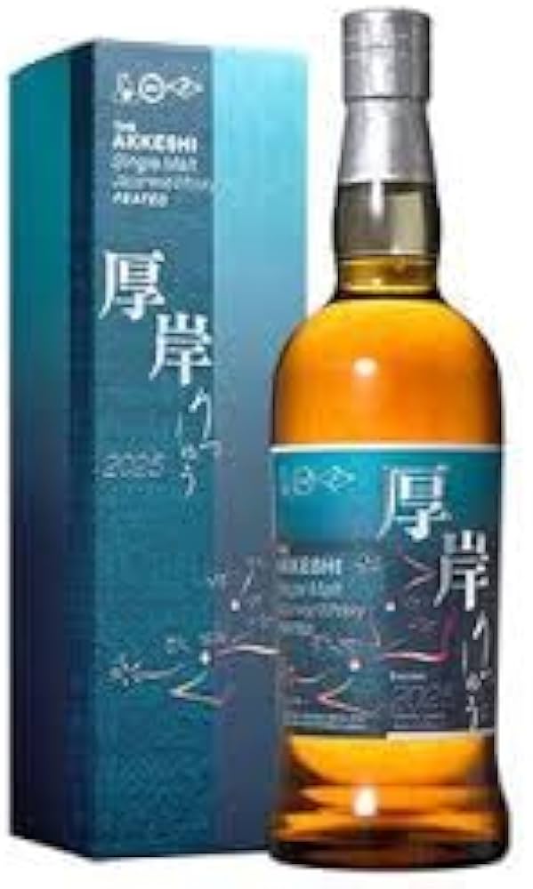 Amazon.co.jp: 厚岸 シングルモルトウイスキー 立秋, 55度, 700ml