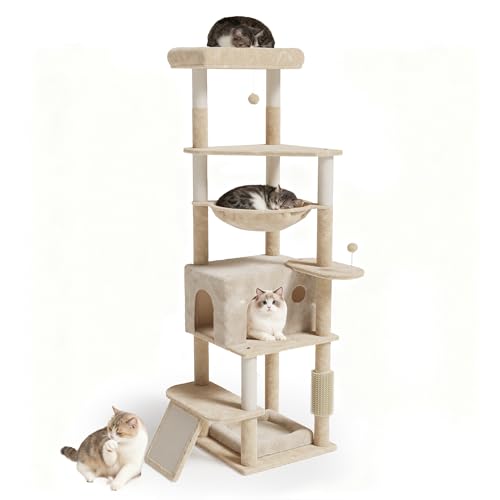 キャットタワー 猫タワー 据え置き ハンモック」の人気商品一覧 | 安い
