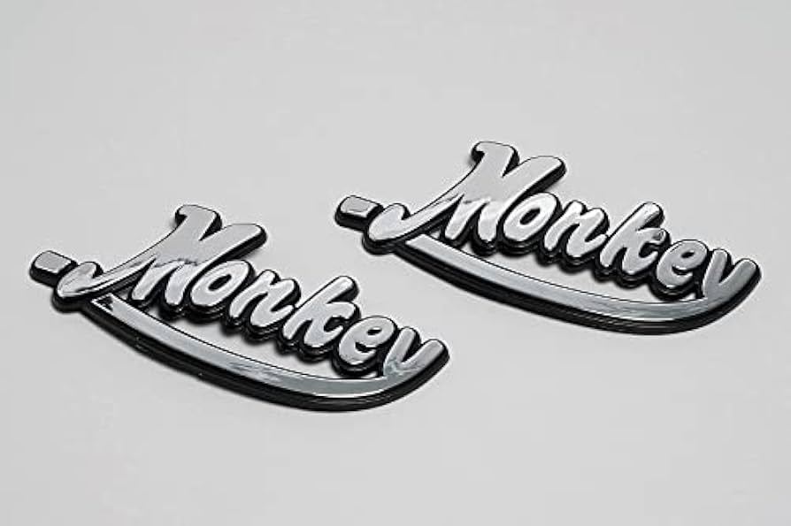 Amazon.co.jp: モンキー(Monkey) 燃料タンク用立体エンブレム 左右