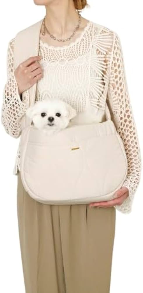 新品未使用】モンシェリメッシュクッションスリングベージュMサイズ