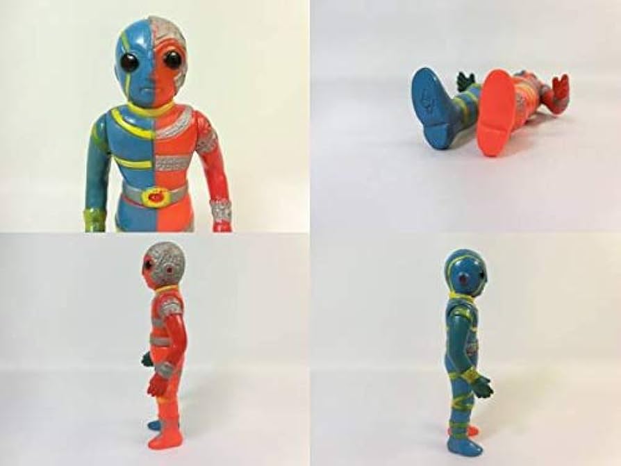 タカトク キカイダー クリア成型 ミニソフビ