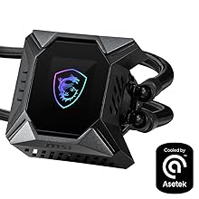 Amazon | MSI MPG CORELIQUID K240 簡易水冷CPUクーラー 液晶モニタ