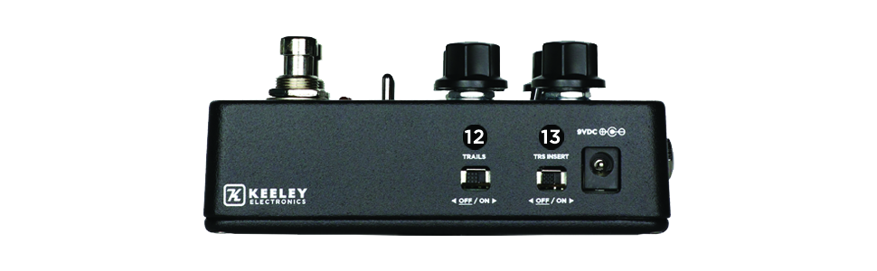 Amazon.com: Keeley DDR Drive Delay and Reverb Pedal, Black (KDDR