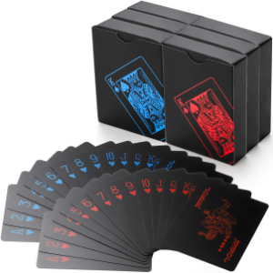 Amazon.com: Pumtus 6 Decks of Waterproof Poker Cards, Plastic PVC