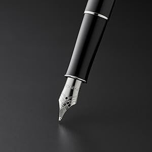 Amazon | PARKER パーカー 万年筆 ソネット マットブラックCT 細字